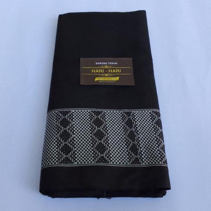 Gambar Sarung Sarung Tenun Samping Sarung Pria Sarung Pria Sarung Pria Dewasa - Hitam, All Size dari Raya Collection Seller undefined Tokopedia