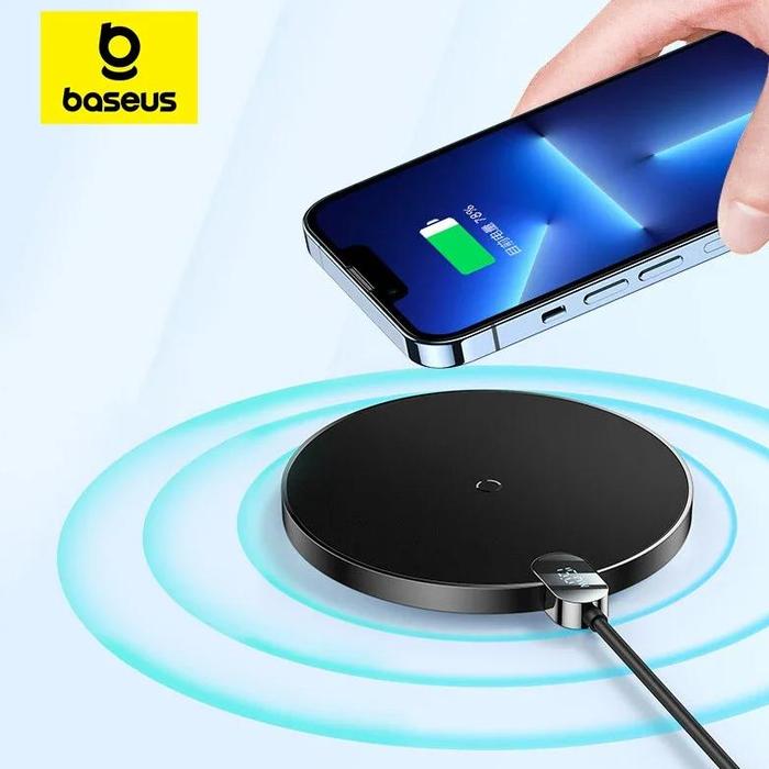 Jual New Baseus 15W Wireless Chargers For iPhone 16 15 14 Samsung
