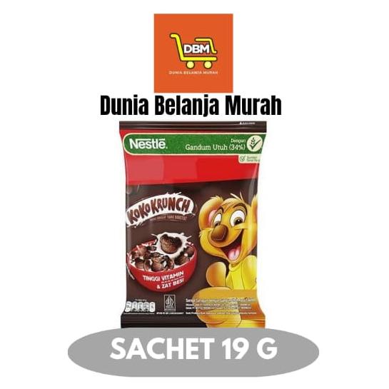 Gambar NESTLE KOKO KRUNCH ALL VARIANT - SACHET 19GR dari Dunia Belanja Murah Makassar undefined Tokopedia