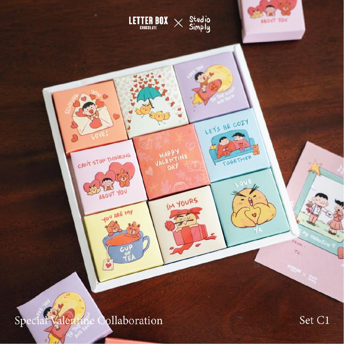 Gambar Kado Coklat Valentine Box 9pcs - Letter Box - Korean Edition - SET C1 NO POUCH dari Letter Box Gift Kota Administrasi Jakarta Pusat Tokopedia