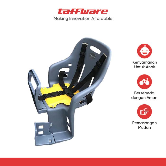 Gambar Boncengan Belakang Sepeda TaffSPORT  - DY11 - Abu-abu dari Taffware Official Store undefined Tokopedia
