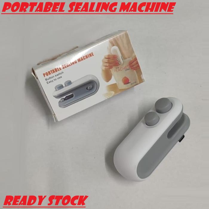 Gambar Alat Press Perekat Plastik Sealer Mini Portable 2 in 1 Mini Hand Portable Plastic Sealer - Putih dari Alat Ukur Dan Repeater undefined Tokopedia
