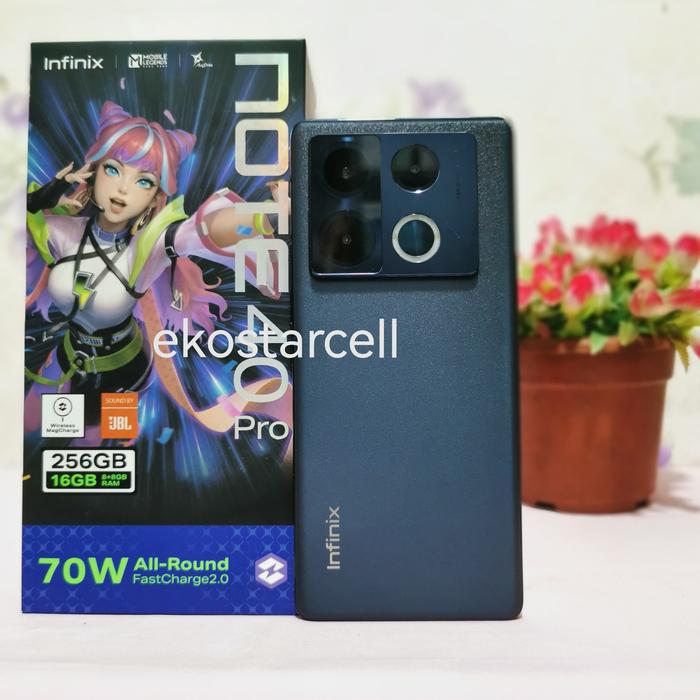 Gambar INFINIX NOTE 40 PRO 4G 8/256GB SECOND - Black, No Magpower dari eko star cell undefined Tokopedia
