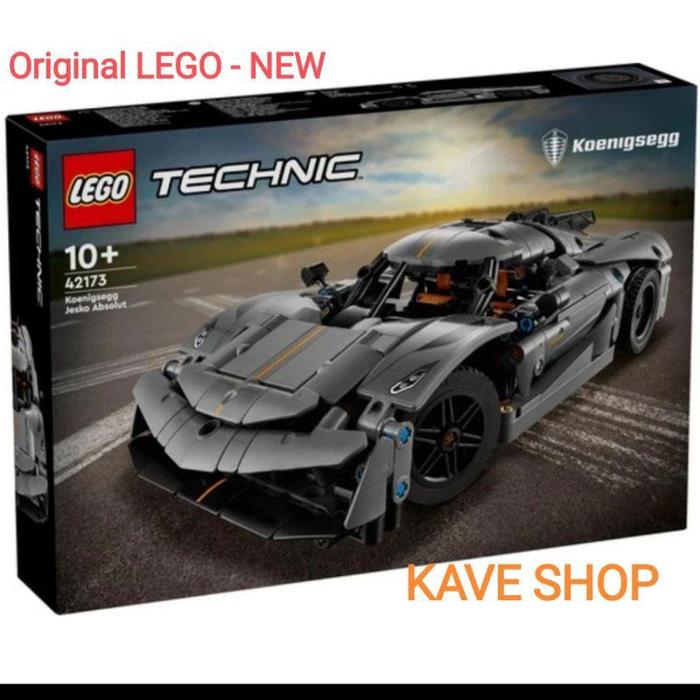 Gambar LEGO 42173 Technic : Koenigsegg Jesko Absolut Grey Hypercar - LEGO 76900 Speed Champions - Technic dari Grosir ART20 undefined Tokopedia