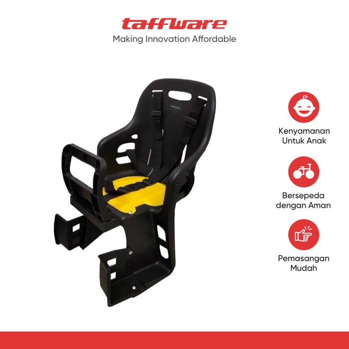 Gambar Boncengan Belakang Sepeda TaffSPORT  - DY11 - Hitam dari Taffware Official Store Kota Administrasi Jakarta Barat Tokopedia