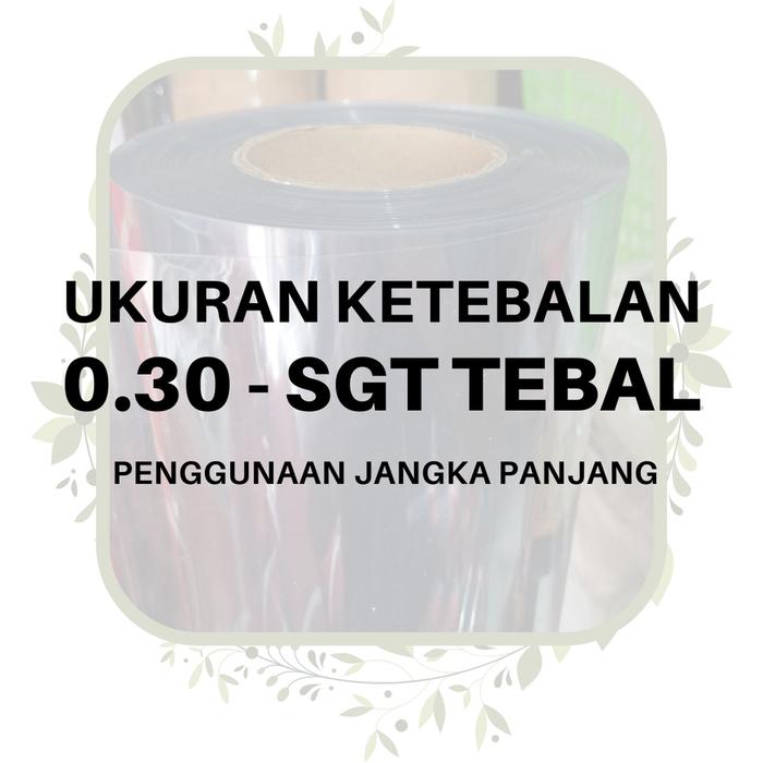 Gambar Mika PVC Taplak Meja / Plastik Bening/ Plastik Meteran Roll - 0.30 Sgt Tebal, Ecer Per 1 M dari Arsha Plastik undefined Tokopedia