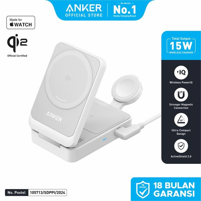 Power Bank Anker Iphone And Watch Charger Anker Maggo 3-in-1