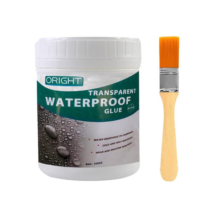 Gambar Lem Transparan Anti Bocor 500g Rembes Krembes Air Penambal Perekat Atap Rumah Genteng Keramik Tembok Dinding Kusen Plafon Jendela Retak Bocor Invisible Waterproof Insulating Sealant cat anti bocor Lem Super - 1 bottl dari 4x4 Racer undefined Tokopedia