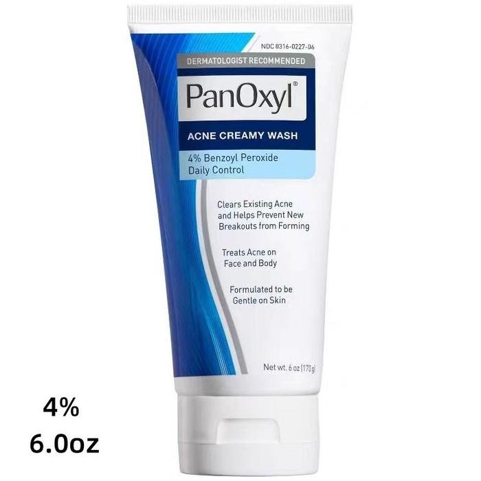 Gambar Panoxyl Acne Creamy Wash 4% | Acne Foaming Wash 10% With Benzoyl Peroxide - 4% dari EROFATECH undefined Tokopedia