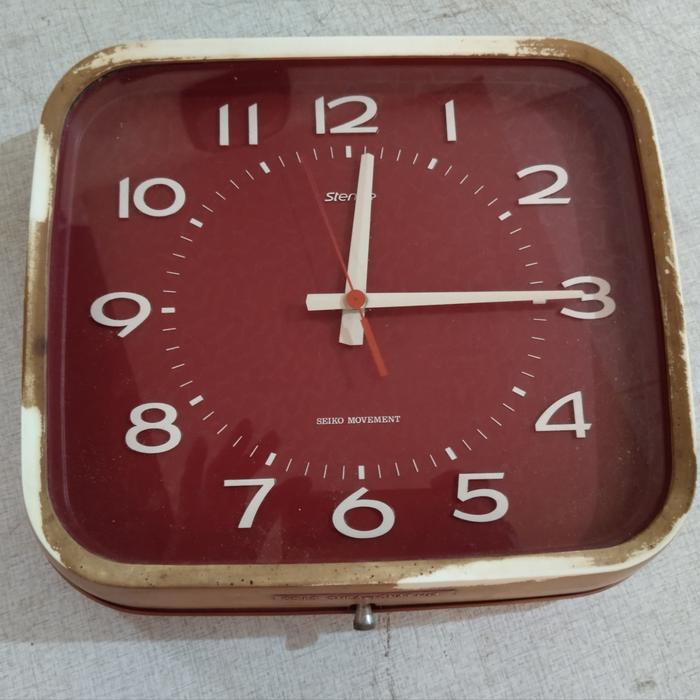 Gambar jam dinding seiko original dari kandankvespa undefined Tokopedia