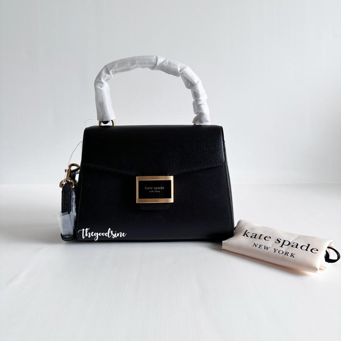 Gambar KS Katy Small Top Handle Textured KE122 / KE130 - Black  dari thegoodsinc undefined Tokopedia