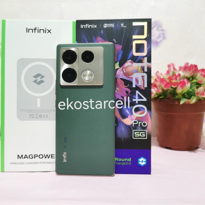 Gambar INFINIX NOTE 40 PRO 5G 8/256GB SECOND - Green, Non Wireless dari eko star cell undefined Tokopedia