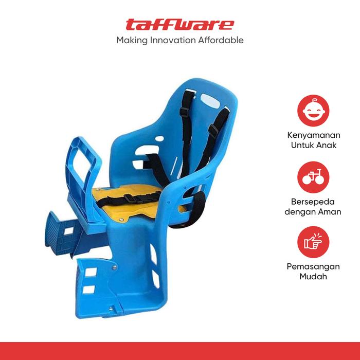 Gambar Boncengan Belakang Sepeda TaffSPORT  - DY11 - Biru dari Taffware Official Store Kota Administrasi Jakarta Barat Tokopedia