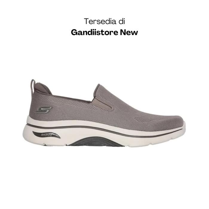 Sepatu Slip On Pria Skechers Go Walk Arch Fit Melodious 216518/TPE  Taupe di Gandiistore New Tokopedia