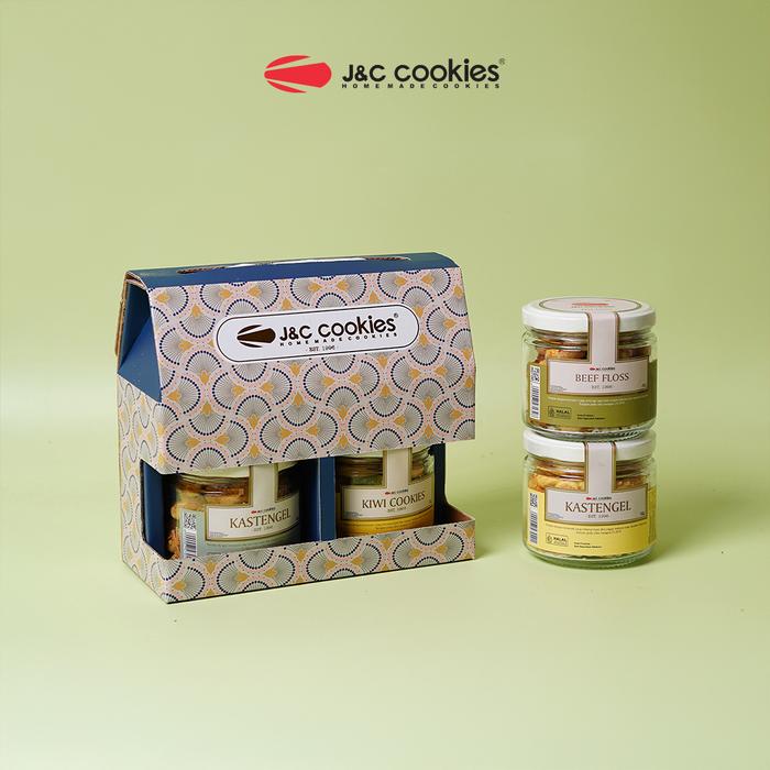 Gambar Parsel / Hampers Kue Kering JNC J&C Cookies Original - 2 Kaca New dari Ruz Distribution undefined Tokopedia