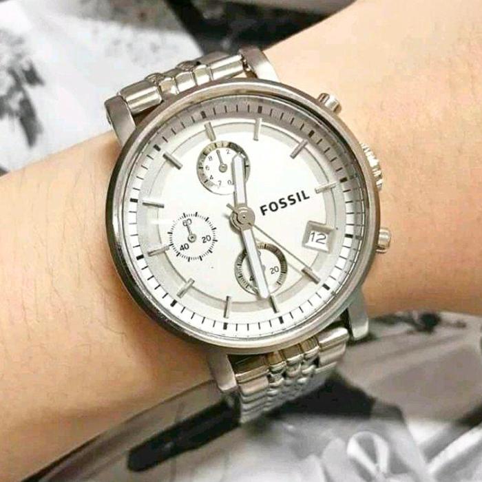Jam Tangan Wanita Fossil Boyfriend Es2198 Es 2198 Original