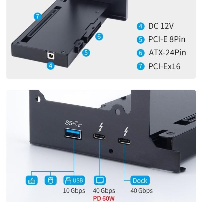Lenovo T430 Thinkpad Egpu Linux TH3P4G3 External GPU Dock