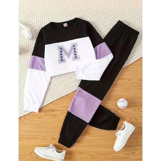 Gambar Stelan anak perempuan 4 sampai 12 tahun baju anak perempuan pakaian anak perempuan oneset anak - Ungu, 5-6 tahun dari GaLaXyFashiioN undefined Tokopedia