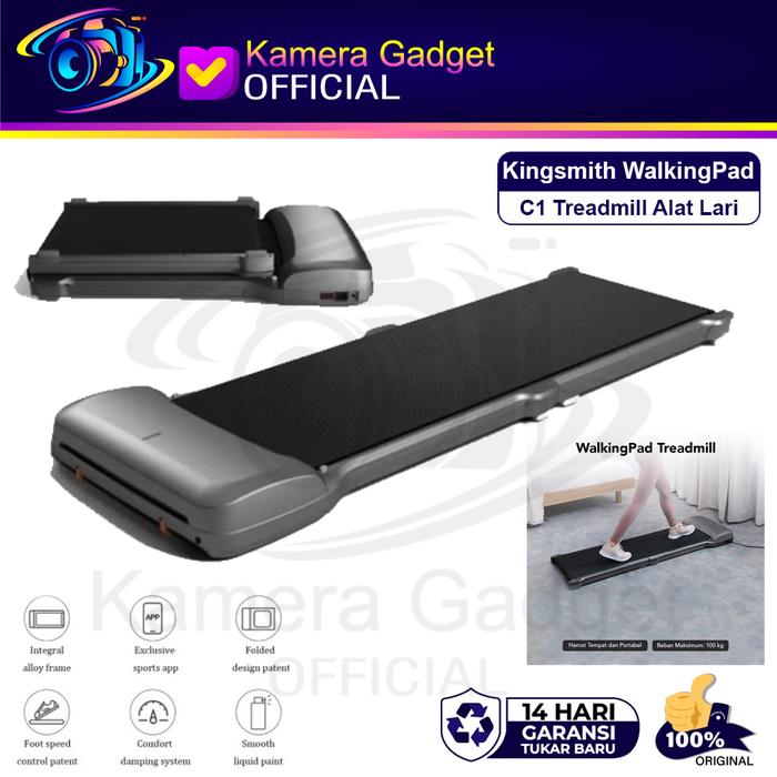 Gambar Kingsmith Walkingpad Treadmill Xiaomi Running Pad C1 R1 Pro R2 Pro - C1 GLOBAL dari Kamera Gadget Official undefined Tokopedia