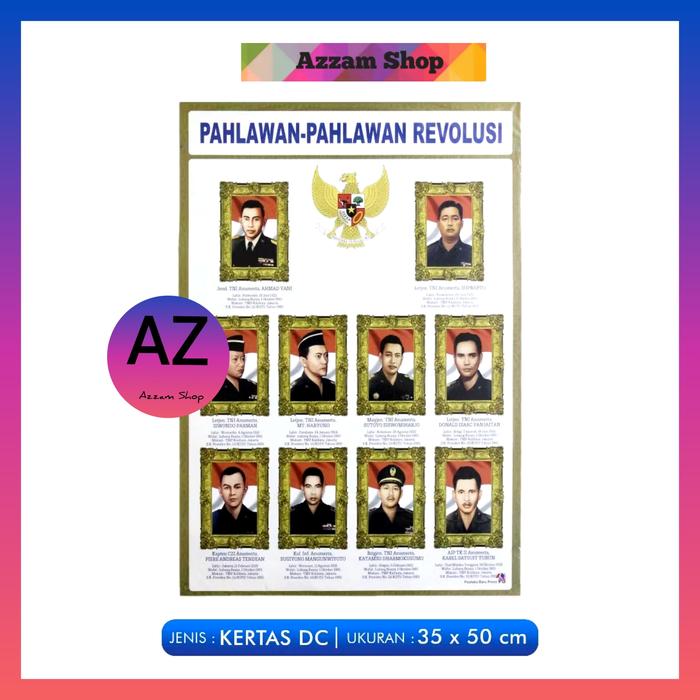 Gambar (LEMBARAN) Poster Gambar Seri Punakawan / Pewayangan / Tokoh Penemu / Pahlawan (Z021) - Phlwn Revolusi dari Azzam Shop AZ undefined 3 Tokopedia