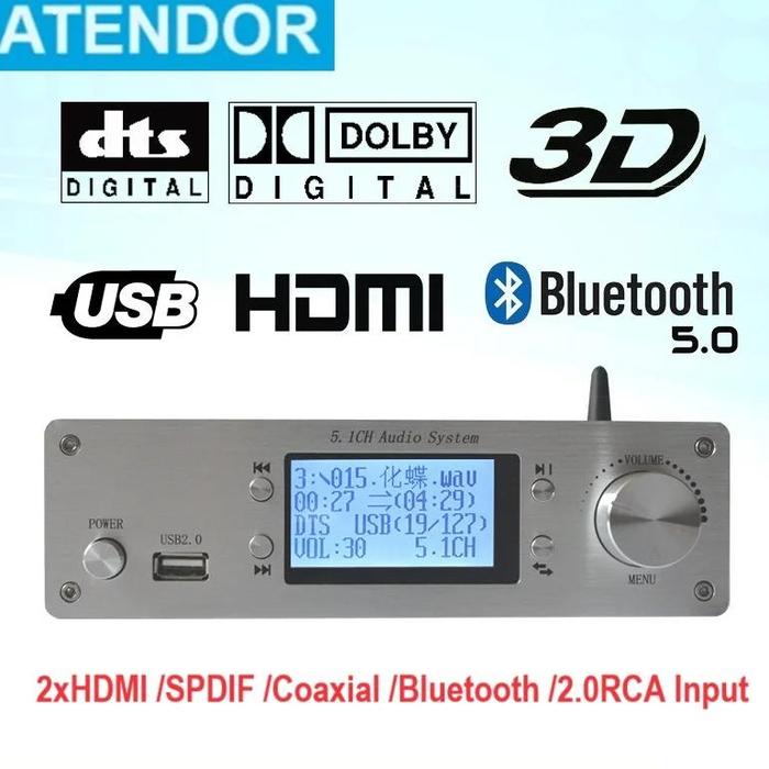 Jual Digital Audio System HDMI-compatible Switch 2x1 Audio
