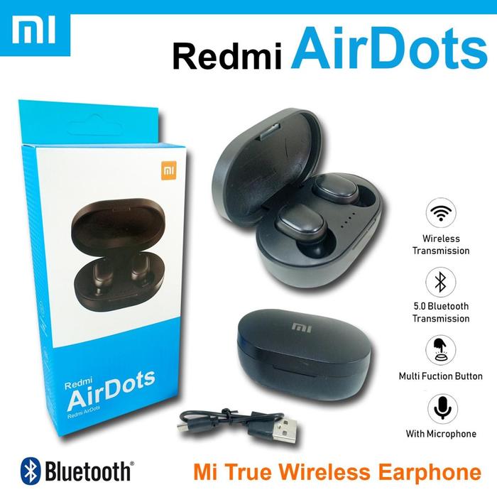 Wireless Bluetooth Headset Airdots Xiaomi Mi Xiaomi Redmi AirDots