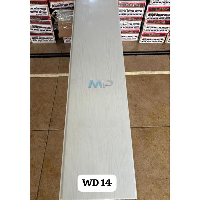 Gambar PLAFON PVC - PUTIH MOTIF ( MIN 4M PEMESANAN) - WD 14 dari MILALAPLAFON undefined Tokopedia