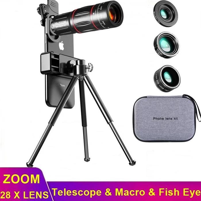 Jual ZG007 Tongdaytech 28X HD Mobile Phone Zoom Camera Lens