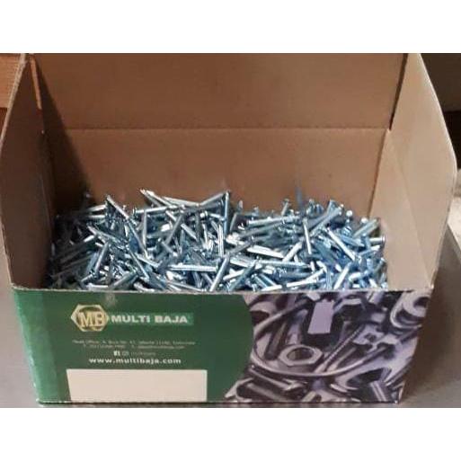 Gambar Paku Beton putih  1 dus isi 1kg - 1" dari Multi Baja undefined Tokopedia