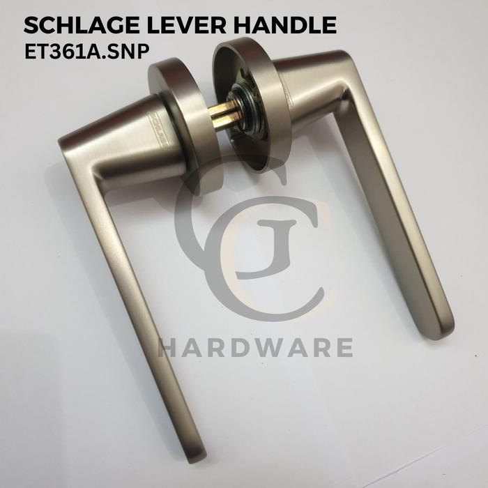 Gambar HANDLE PINTU SCHLAGE 300 SERIES – GAGANG PINTU TAHAN LAMA - 361A-SNP dari GC HARDWARE undefined Tokopedia