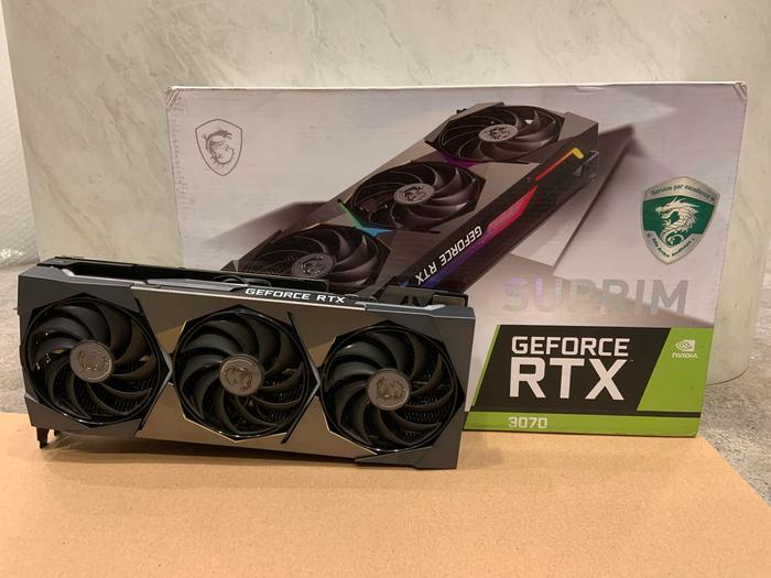 Jual MSI Nvidia Geforce RTX 3070 RTX3070 SUPRIM X 8GB DDR6X 256