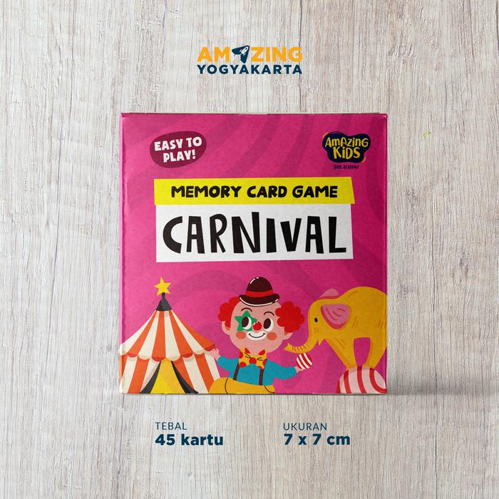 Memory Card Game - Carnival
