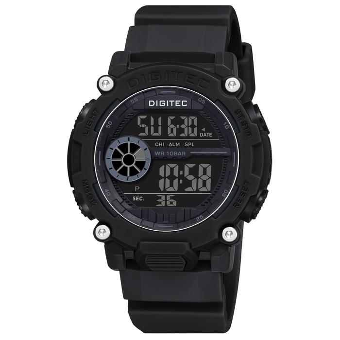 Gambar Digitec DG-5205T Jam Tangan Pria Digital Rubber Original 5205 DG5205 - Hitam dari Liga.Arloji Kota Administrasi Jakarta Pusat Tokopedia