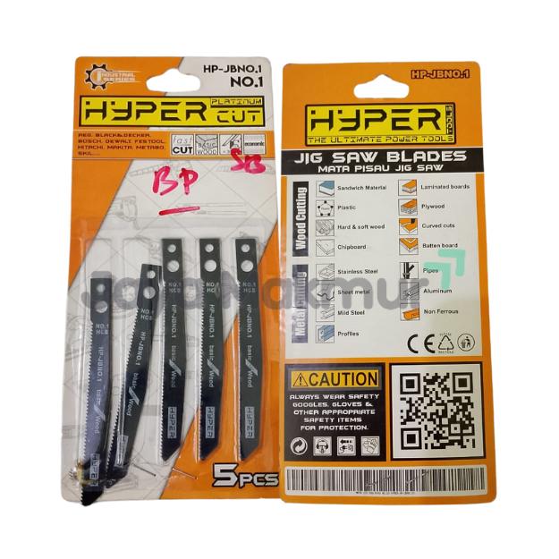 Gambar Hyper Platinum Cut Mata Jigsaw Kayu Isi 5 pcs dari Tb. JayaMakmur undefined Tokopedia