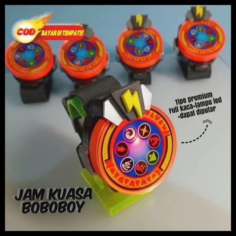 Gambar Jam Tangan Boboiboy Kuasa Cosplay Mainan Terbaru - menyala dari Elegan Beauty16 undefined Tokopedia