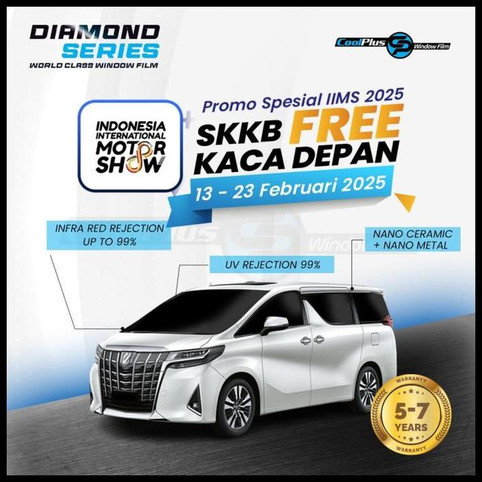Gambar Kaca Film Mobil Coolplus Seri Diamond Original Best Seller - S dari Adistoree48 undefined Tokopedia