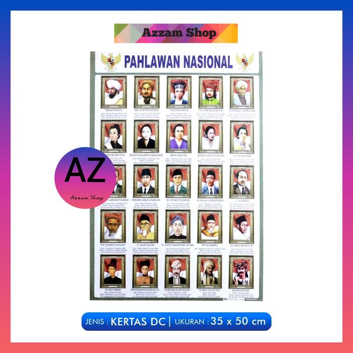 Gambar (LEMBARAN) Poster Gambar Seri Punakawan / Pewayangan / Tokoh Penemu / Pahlawan (Z021) - Phlwn Revolusi dari Azzam Shop AZ undefined 4 Tokopedia