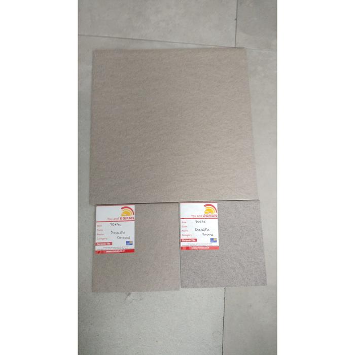 Gambar Keramik Lantai Roman Rocktile Series 30x30 cm Kw 1 - G330601 Caramel dari Mandiri Jaya Keramik undefined 3 Tokopedia