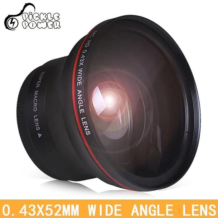 Wide Angle Nikon D5300 Long Lens Jual 52MM Professional HD Wide