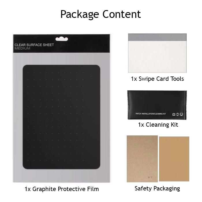 Gambar ( Graphite Protective Film ) One by Wacom / Intuos / Bamboo Pen Tablet Anti Gores Antigores Screen Guard Protector Pelindung Layar Drawing CTC 4110 6110 CTL 4100 470 472 6100 672 PTH 460 660 Matte Anti Glare Pro Small Medium ( FRS ) - CTC4110 dari Forsakey Gadget Acc undefined Tokopedia