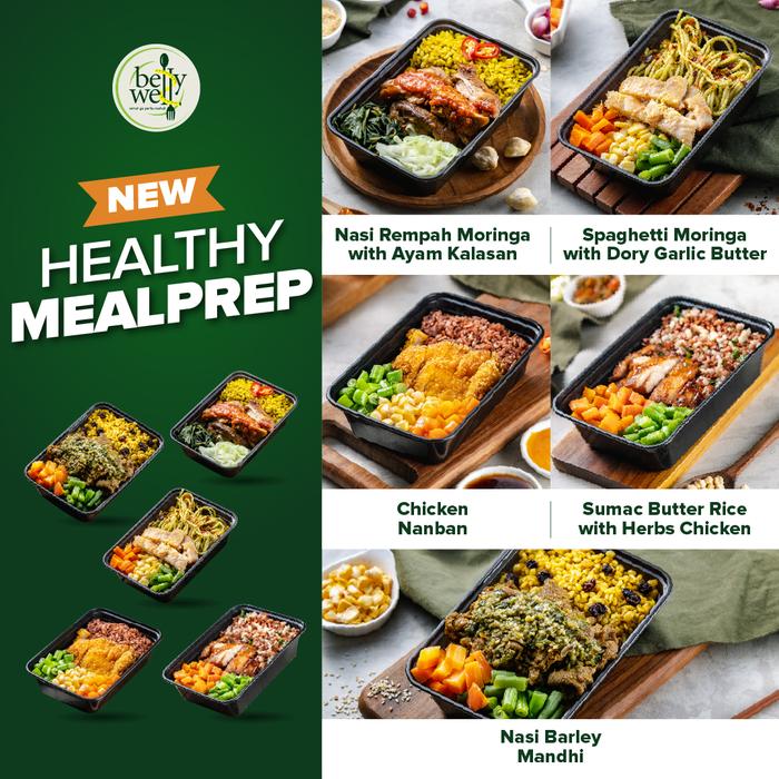 Gambar Bellywell - NEW MENU Slimming Healthy Meal Prep Packages - Healthy Mealpre dari Bellywell.id undefined Tokopedia