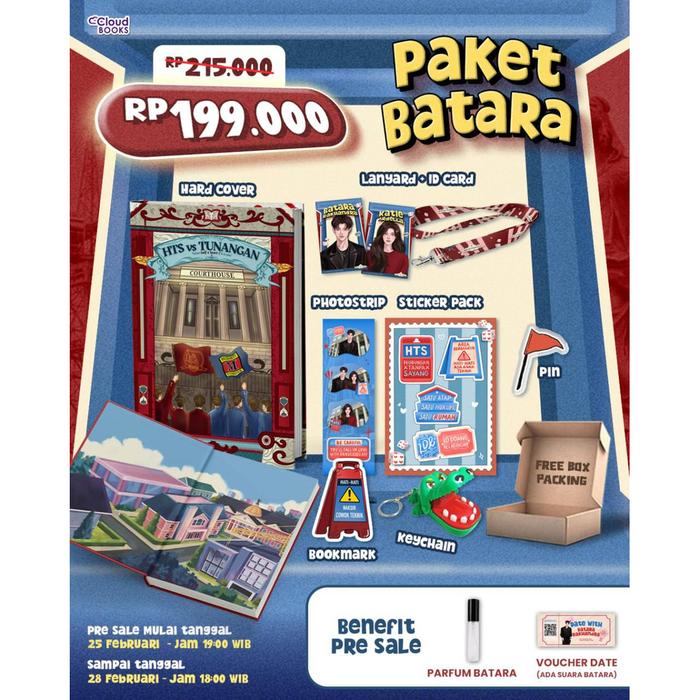 Gambar Buku Novel HTS Vs Tunangan - Rizki Fitrianti - Cloud Books - Bumifiksi - Dipesan 25 Feb - BATARA dari Bumi Fiksi Makassar undefined Tokopedia