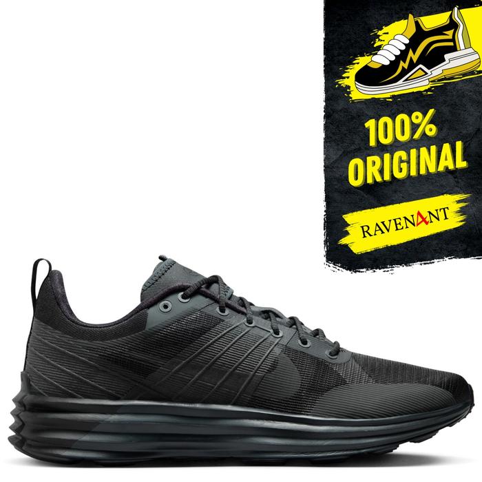 Promo NIKE Lunar Roam Black Dark Smoke Grey ORIGINAL Sepatu