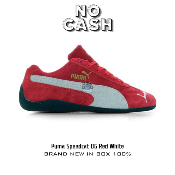 Gambar Sepatu Puma Speed cat OG Red White Brand New In Box 100% - 42 dari NOCASID undefined Tokopedia