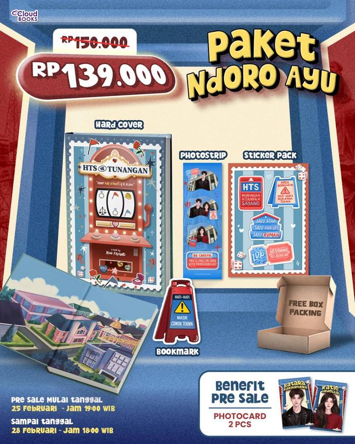 Gambar PRE ORDER - Buku Novel - HTS vs Tunangan - Rizki Febrianti - Cloudbook Publishing - Bumifiksi - NDORO AYU dari BumifiksiJogjakarta undefined Tokopedia