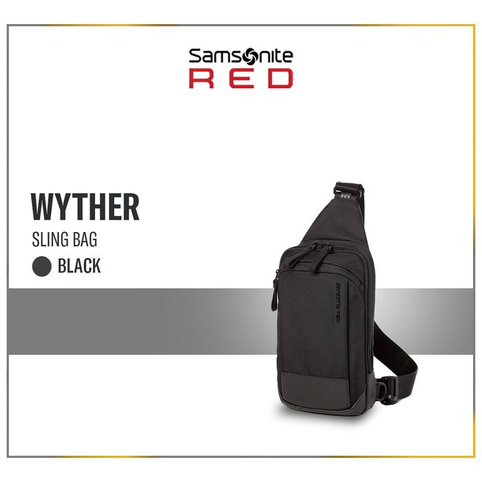 Gambar Samsonite Red Label Wyther Sling - Black dari Samsonite Indonesia undefined Tokopedia
