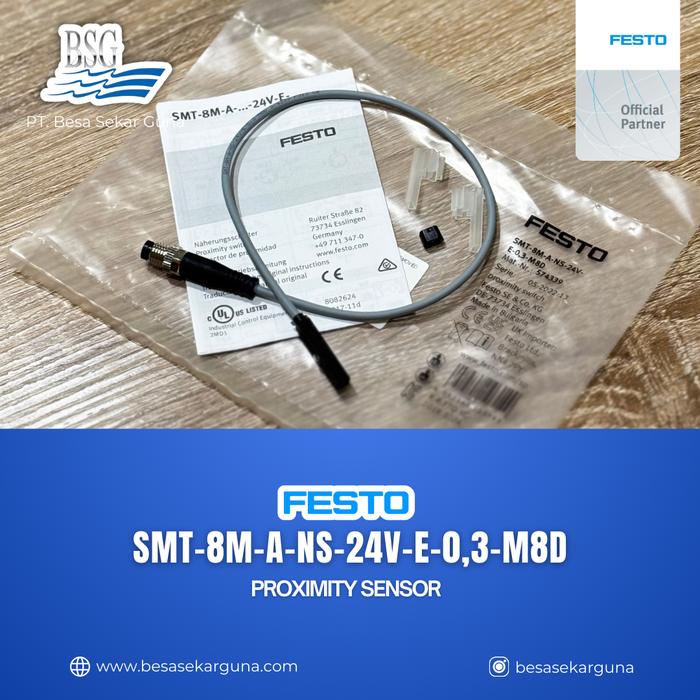 Jual Proximity sensor SMT-8M-A-NS-24V-E-0,3-M8D (574339) - Kota ...