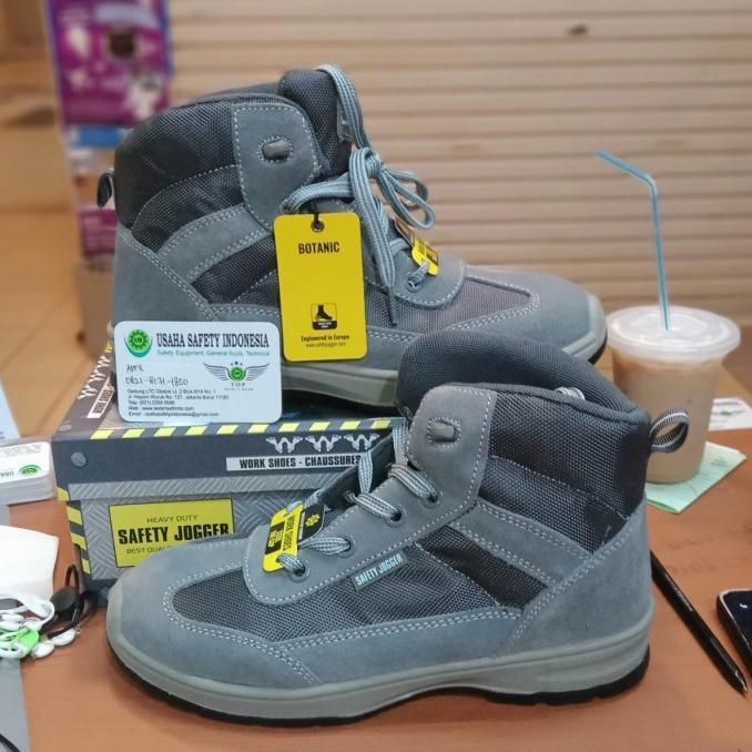 Gambar Sepatu safety Jogger botanic S1P Original /asli - Abu-abu, 38 dari warungitim undefined Tokopedia