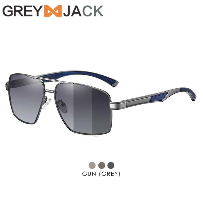 Gambar Grey Jack Kacamata Night Vision Siang Malam Lipat Anti Silau Model Aviator 615 - GUN GREY dari Grey Jack Eyewear undefined Tokopedia