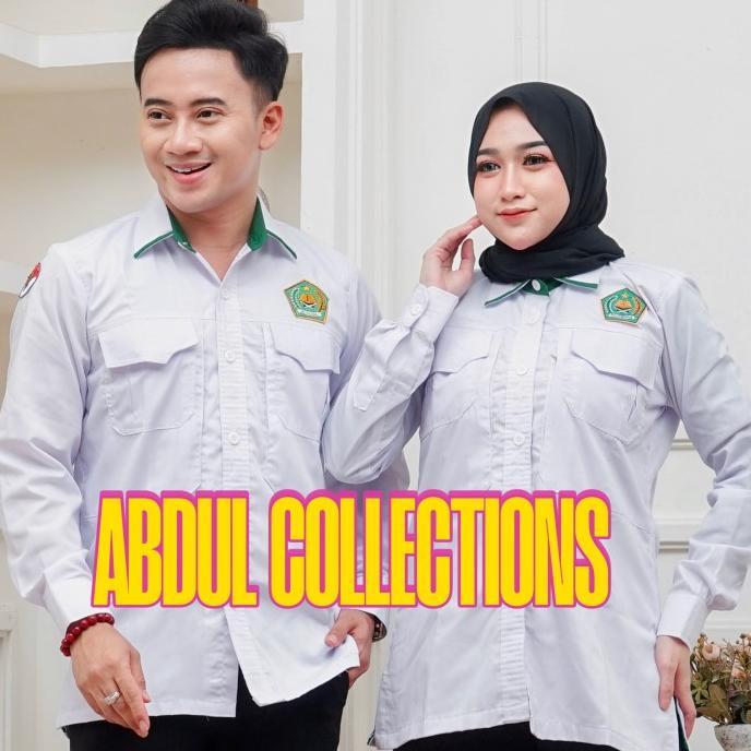Gambar Baju PDH Kementerian Agama RI Kemenag Putih Terbaru tahun 2024 Kemeja Pria Dan Kemeja Wanita PDH Kementerian Agama RI Kemenag Putih Terbaru tahun 2024 - KEMEJA WANITA, XL dari SANDYAPEDIA undefined Tokopedia